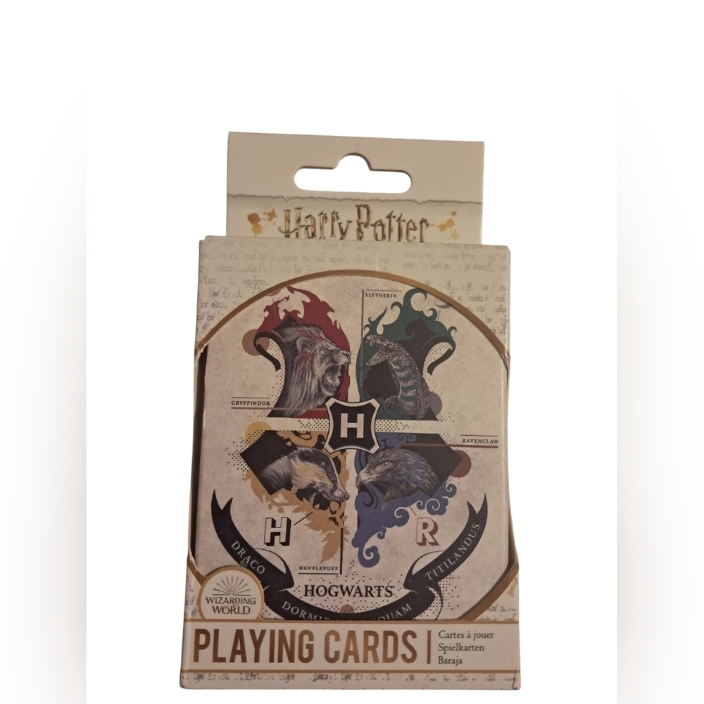 Harry Potter Puzzle, Decals, and Playing Cards Gift Set - Picture 3 of 5